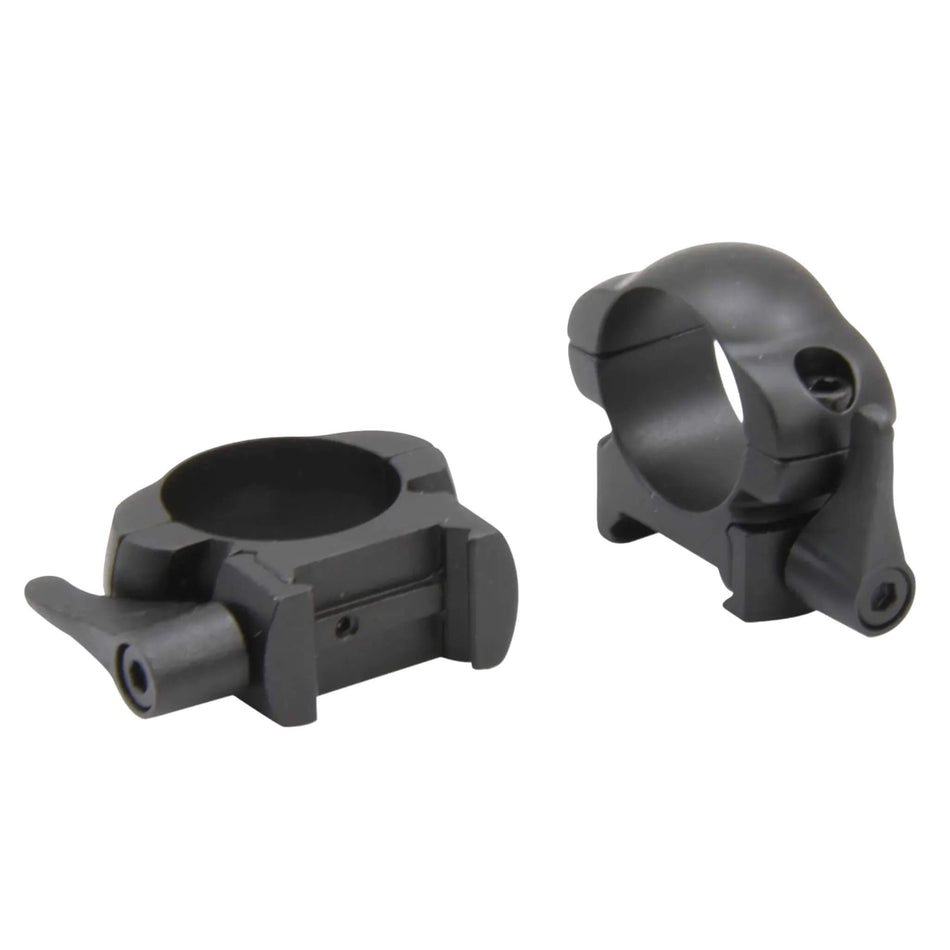 CCOP Quick Release Weaver Steel Rings - 2 Screws Per Ring