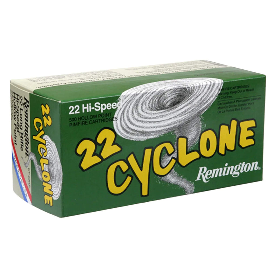 Remington 22LR Cyclone High Velocity 36gr Hollow Point 1280Fps Ammo