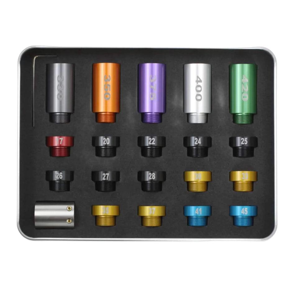 Derraco Bullet Comparator set 17cal-45cal