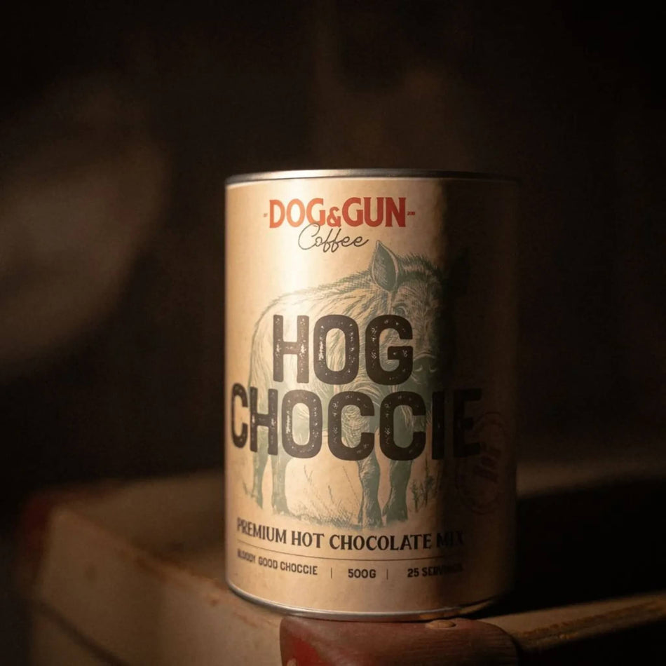 Dog & Gun HOG CHOCCIE Premium Hot Chocolate Mix 500Grams