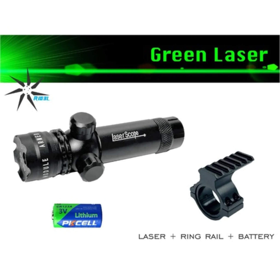Eagleye Green Laser 1-5mW With Ring Rail
