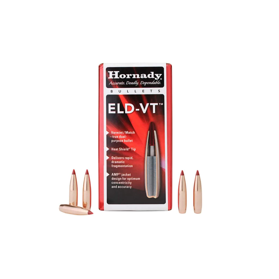Hornady 22Cal .224 62gr ELD-VT Projectiles