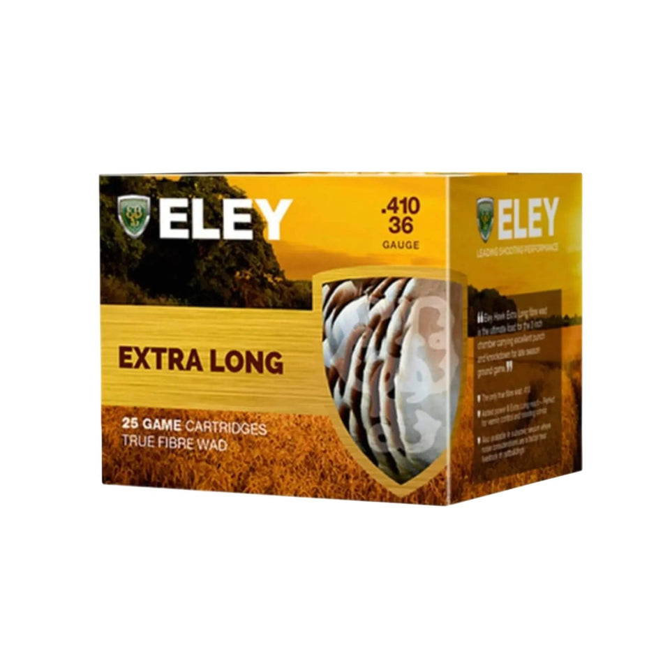 Eley Extra Long 410Ga 18Gram Lead 6s Field Load 3in. 1070fps Ammo