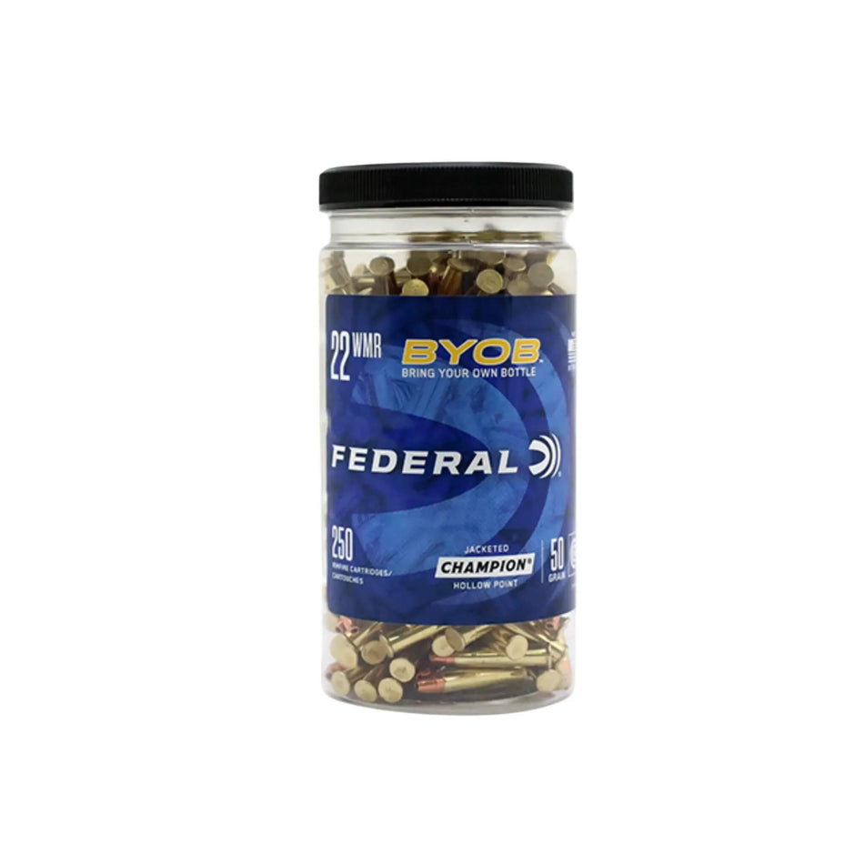 Federal 22WMR 50Gr Jacket Hollow Point 1530Fps Ammo