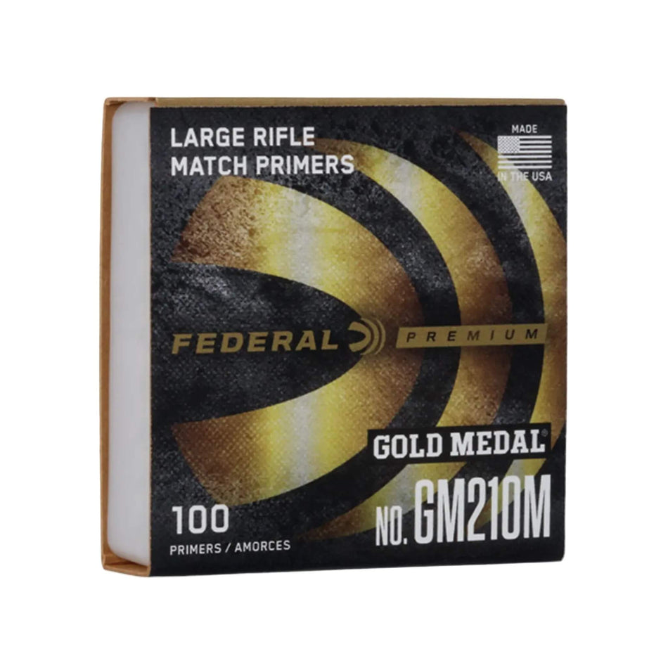 Federal GM210M Gold Medal Large Rifle Primers