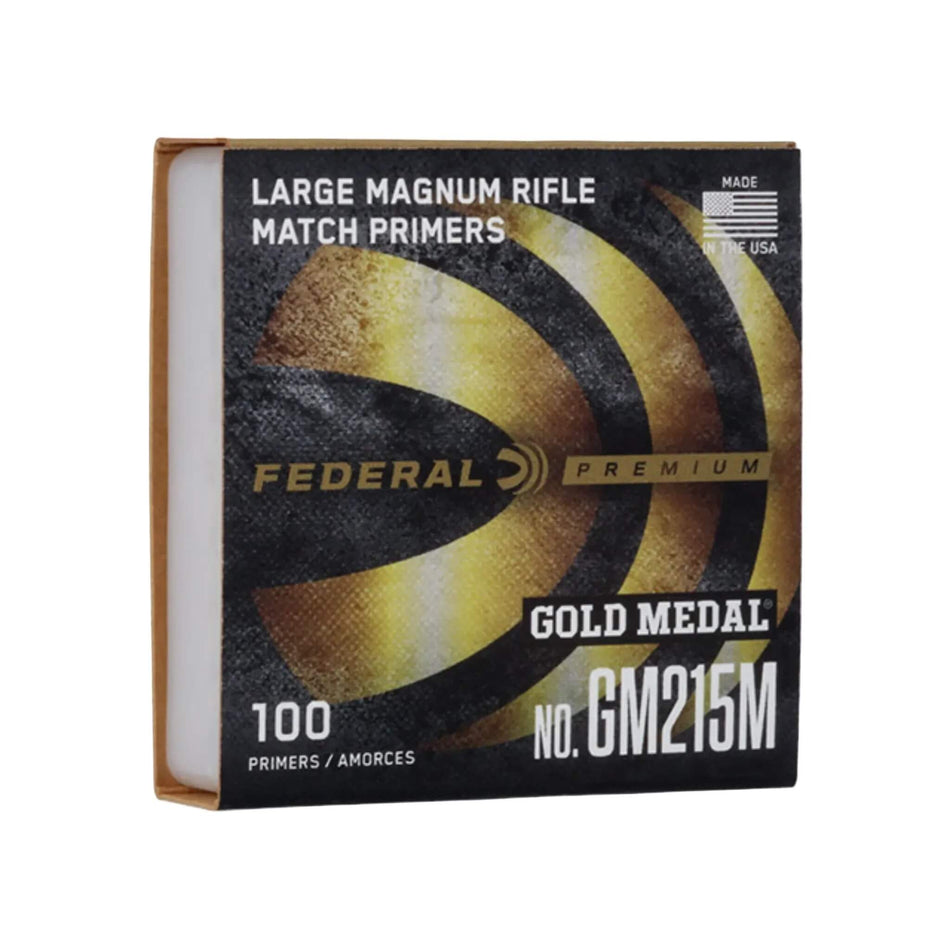 Federal GM215M Gold Medal Large Rifle Magnum Primers