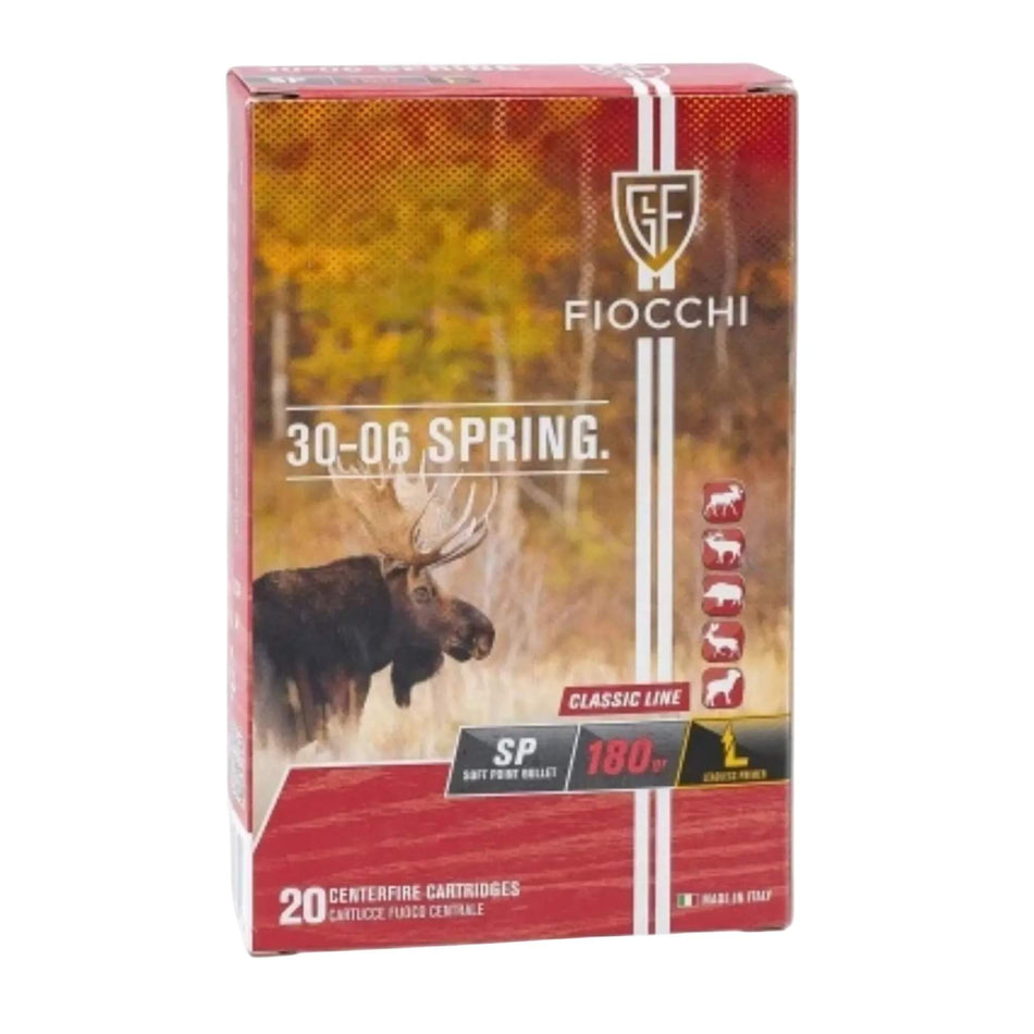 Fiocchi Classic Line .30-06Sprg 180gr Soft Point 2700fps Ammo