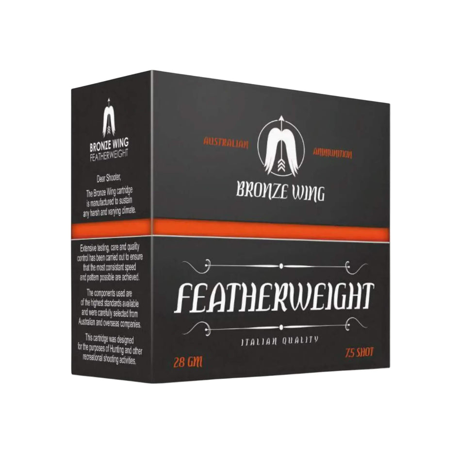 Bronze Wing Featherweight 12Ga 28Gram Lead 7.5s Target Load 2-3/4in. 1200fps Ammo
