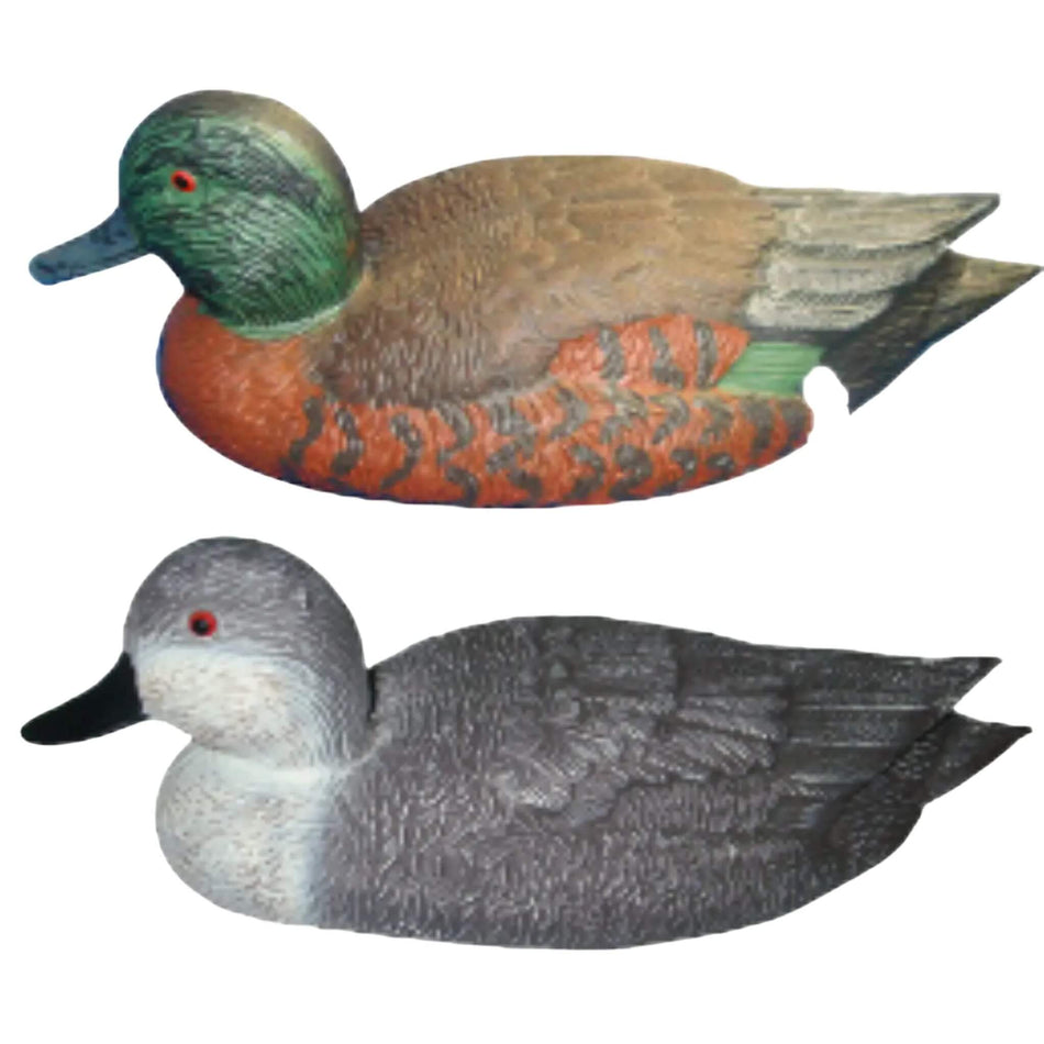 Fool'em Chestnut Teal Decoys