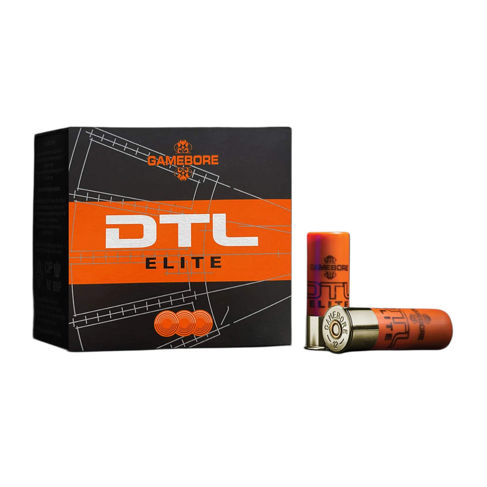 Gamebore DTL Elite 12Ga 24Gram Lead 7.5s Target Load 2-3/4in. 1325fps Ammo