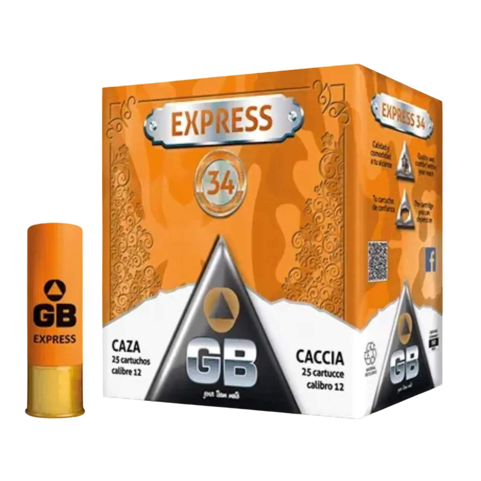 GB Express 12Ga 34Gram Lead BBs Field Load 2-3/4in. 1320fps Ammo
