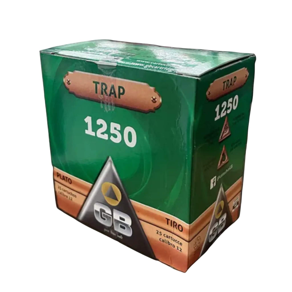 GB Trap 1250fps 12Ga 28Gram Lead 8s Target Load 2-3/4in. 1250fps Ammo