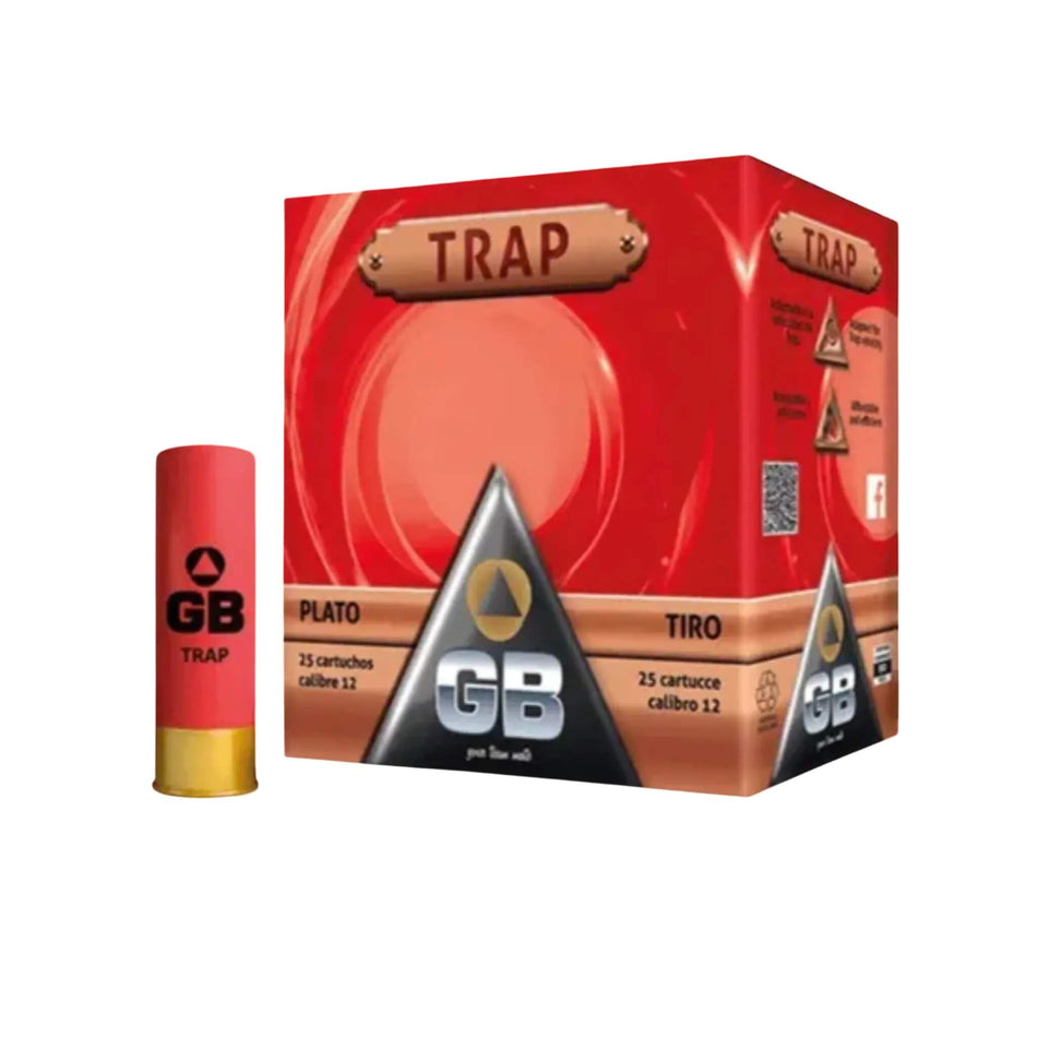 GB Trap 24Gram 12Ga 24Gram Lead 7.5s Target Load 2-3/4in. Ammo