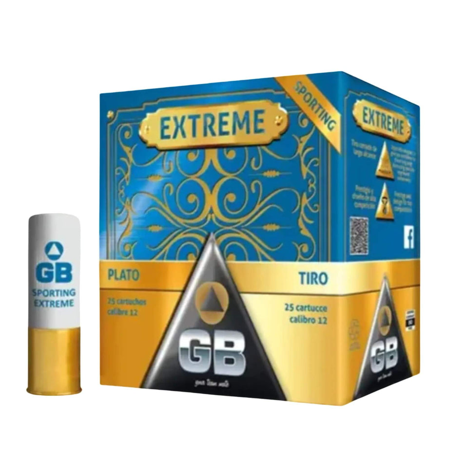 GB Sporting Extreme 12Ga 28Gram Lead 8s Target Load 2-3/4in. 1320fps Ammo