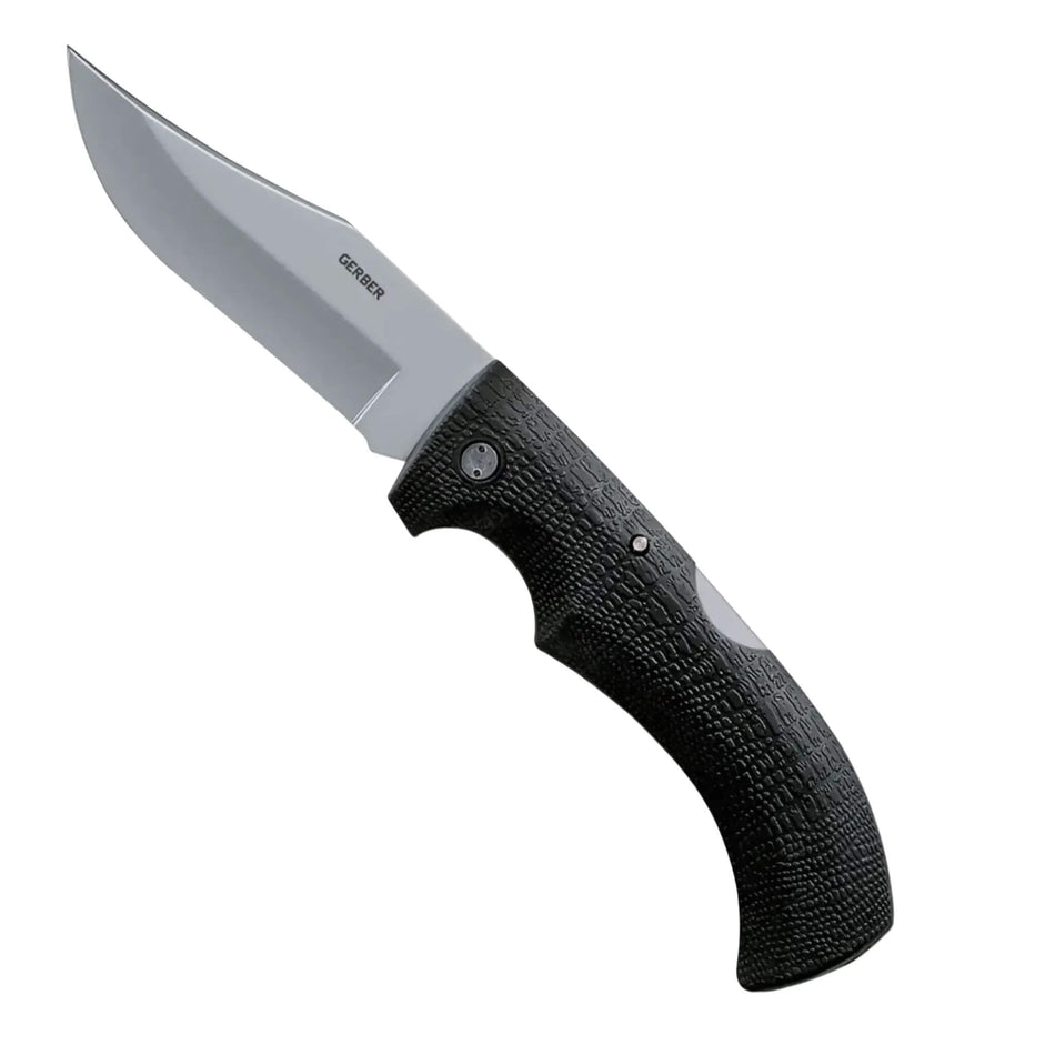 Gerber Gator Folding Pocket Knife With Sheath