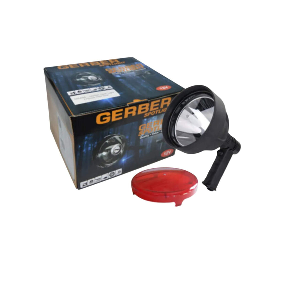 Gerber Spotlight 140mm Rechargeable CREE 15Watts LED With Red Filter