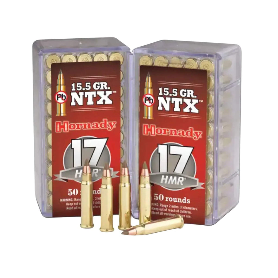 Hornady Varmint Express 17HMR 15.5gr NTX 2525fps Ammo