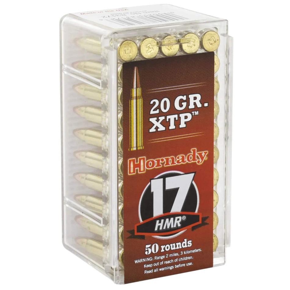 Hornady Varmint Express 17HMR 20gr Hollow Point XTP 2375fps Ammo