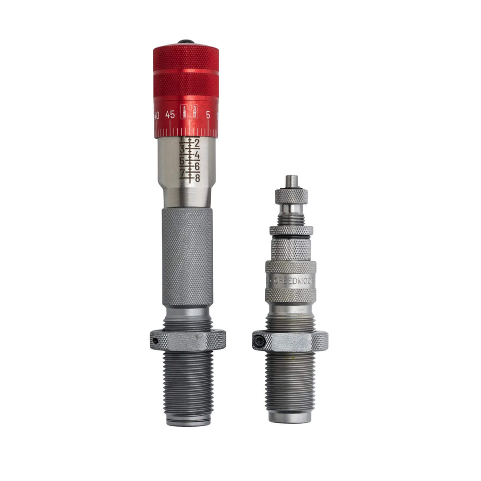 Hornady Match Grade Die Set With Click-Adjust Micrometer - 6.5Creedmoor