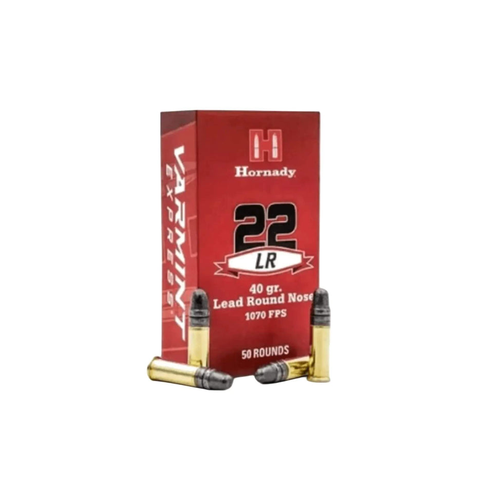 Hornady Varmint Express 22LR 40gr Lead Round Nose 1070fps Ammo
