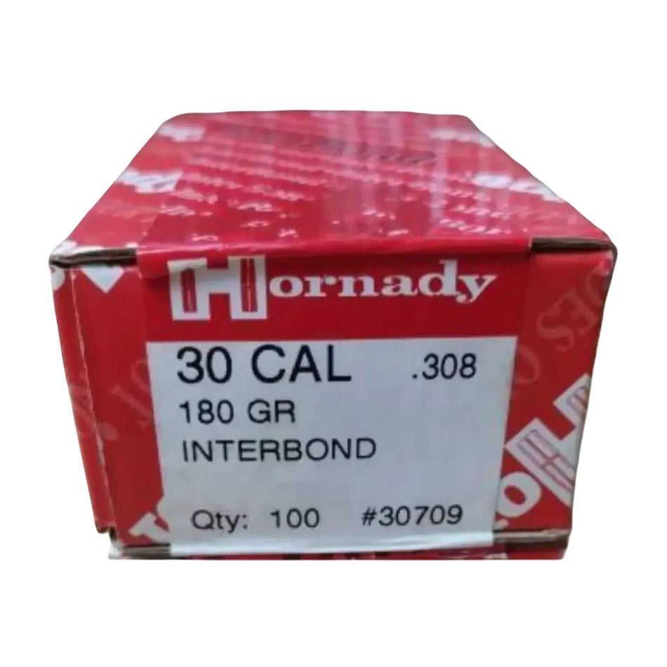 Hornady 30Cal .308 180gr InterBond Projectiles