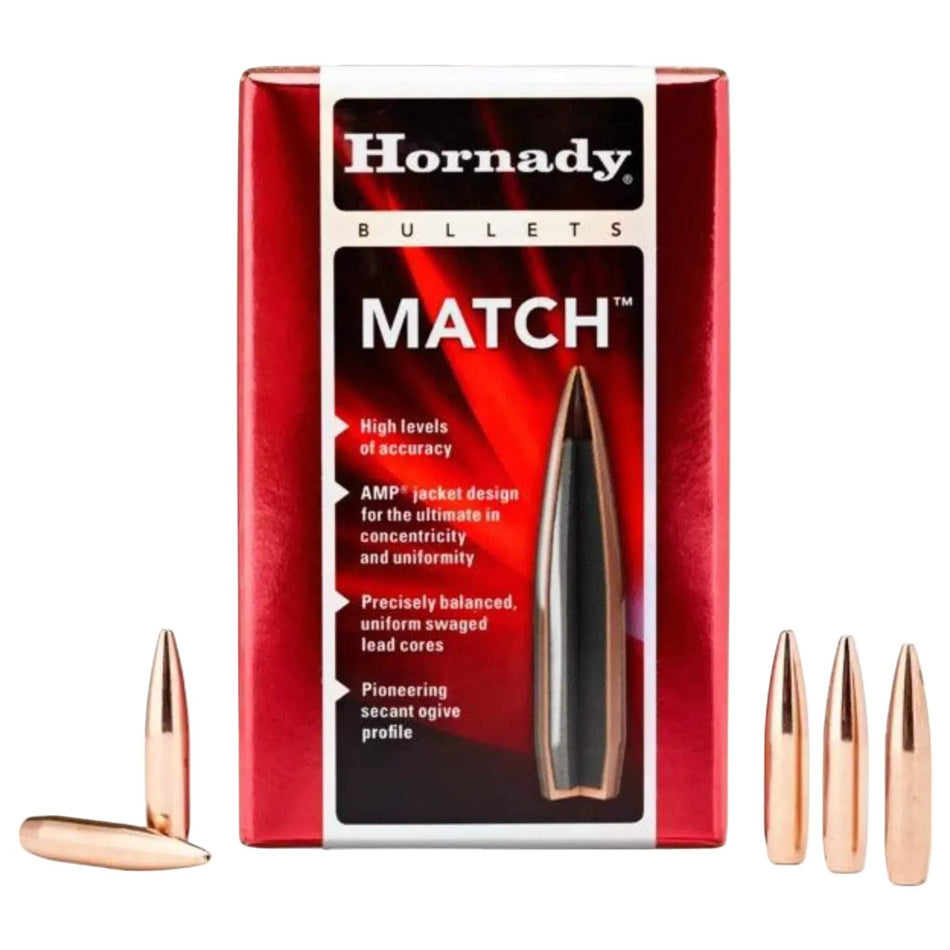 Horandy 270Cal .277 110gr Boat Tail Hollow Point Match With Cannelure Projectiles