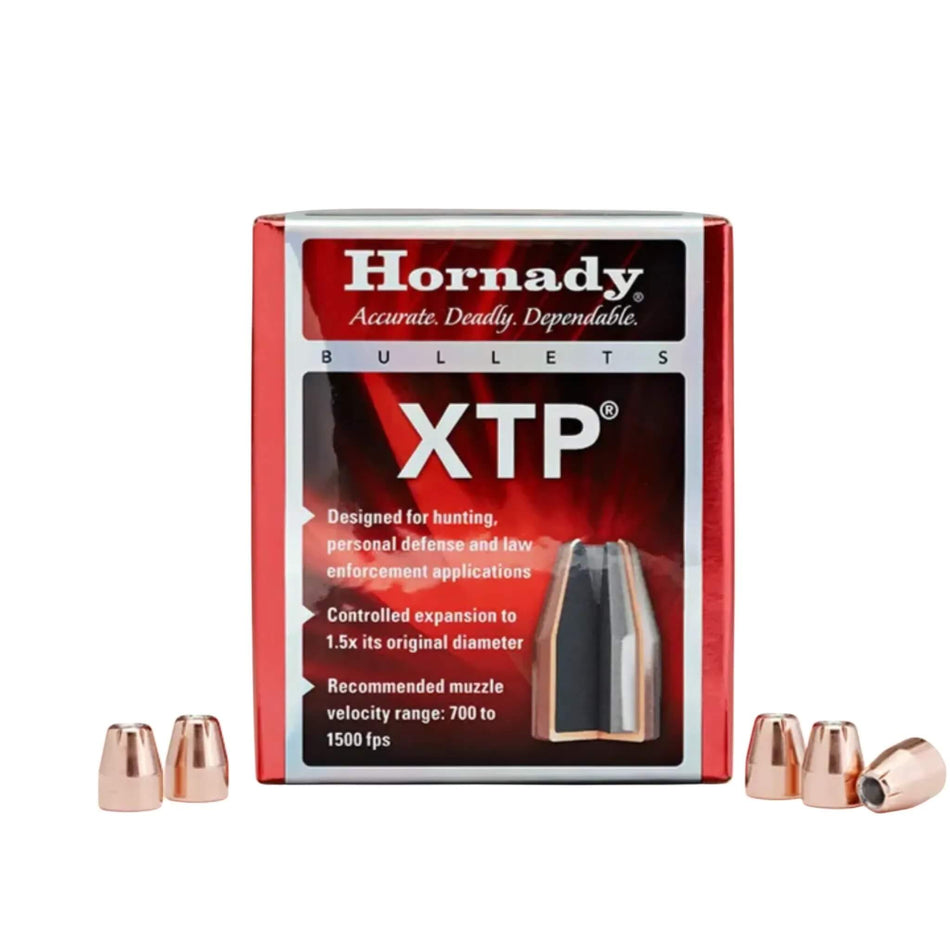 Hornady 9mm .355 124gr XTP Hollow Point Projectiles