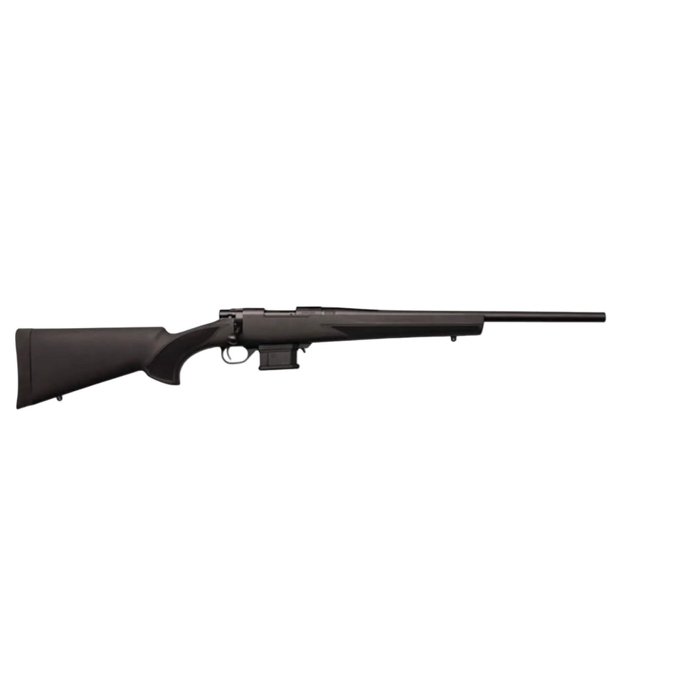 New Howa Mini Action Sporter Blued Black Stock .223Rem CF/BA 10Rnd Mag 22in.
