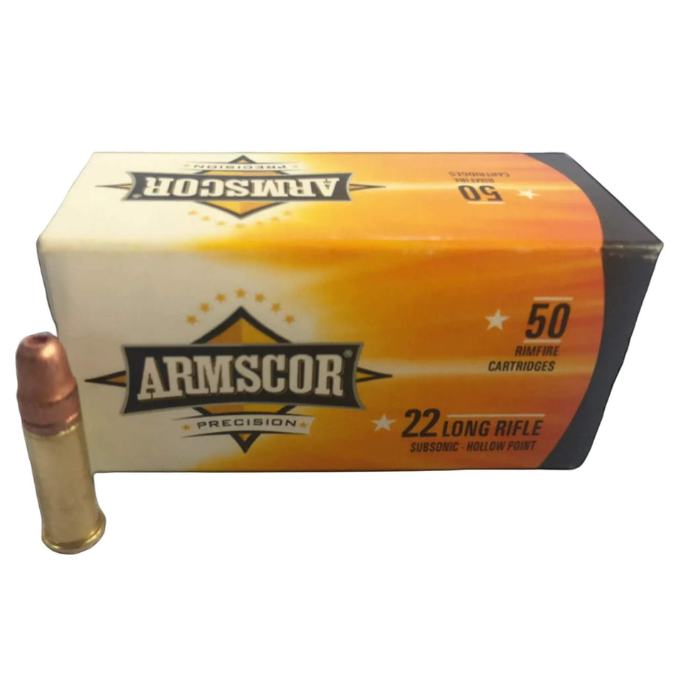 Armscor Subsonic .22LR 40gr Hollow Point Ammo