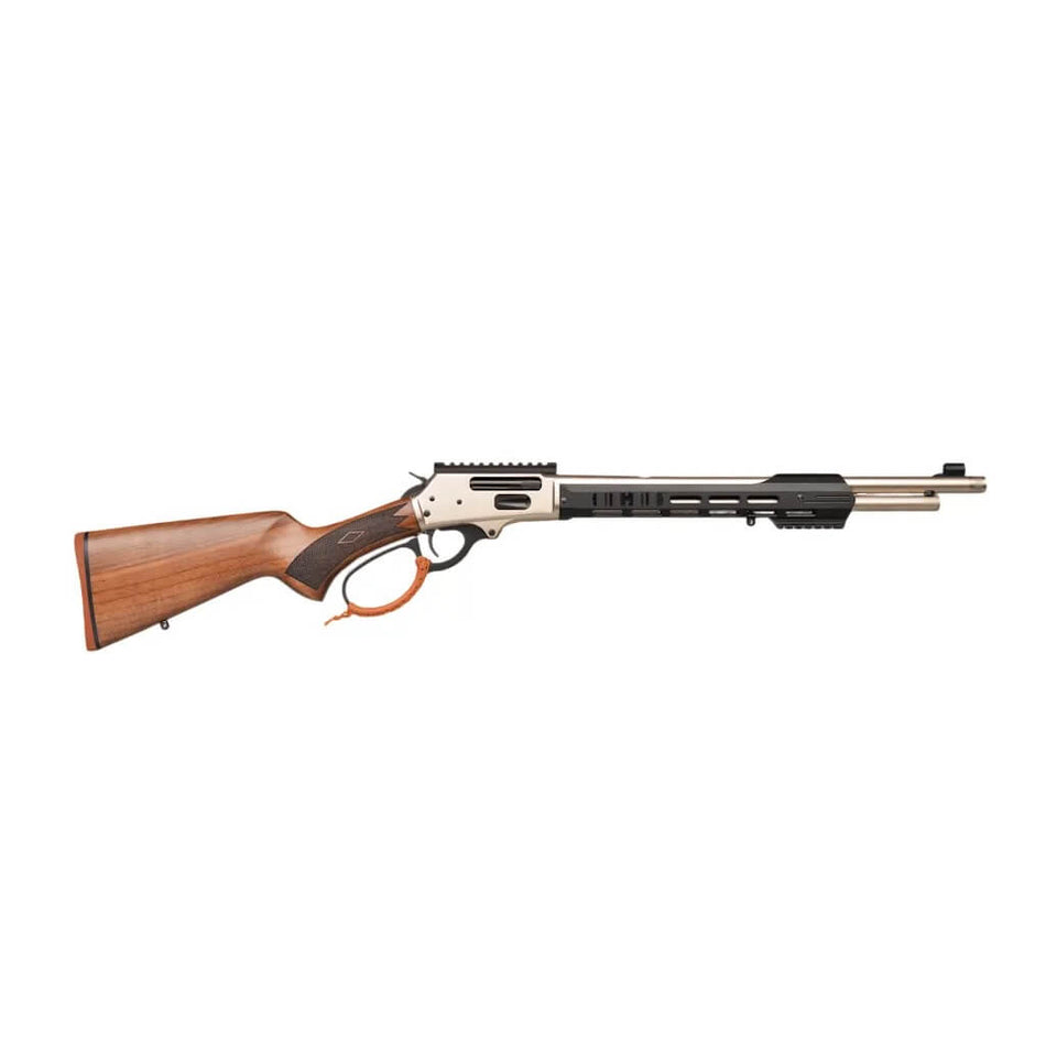 NEW - Hugtek Lever Action 30-30 Win Walnut & Nikel TACT Side Eject 470mm 5 Mag Rifle