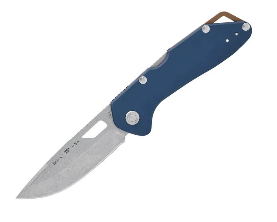 Buck Mustang Dark Blue 8.30cm Blade