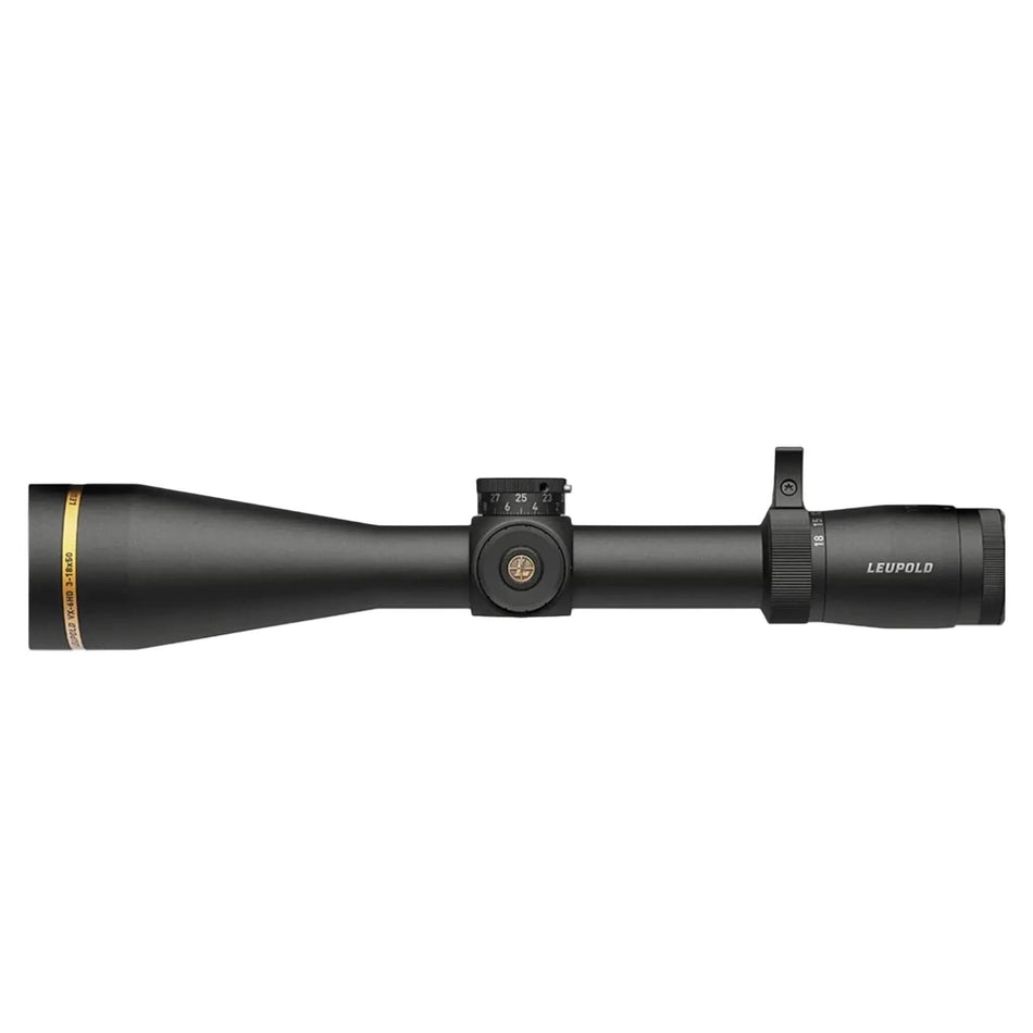 Leupold VX-6HD Riflescope 3-18x50 30mm CDS SFP Metric Illuminated Firedot 4 Fine Dot - No Flip Ups