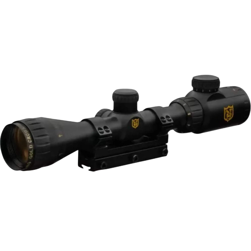 Nikko Stirling Air King 2-7x32 Illuminated Half Mil Dot Riflescope With 3/8in. Dovetail Mounts