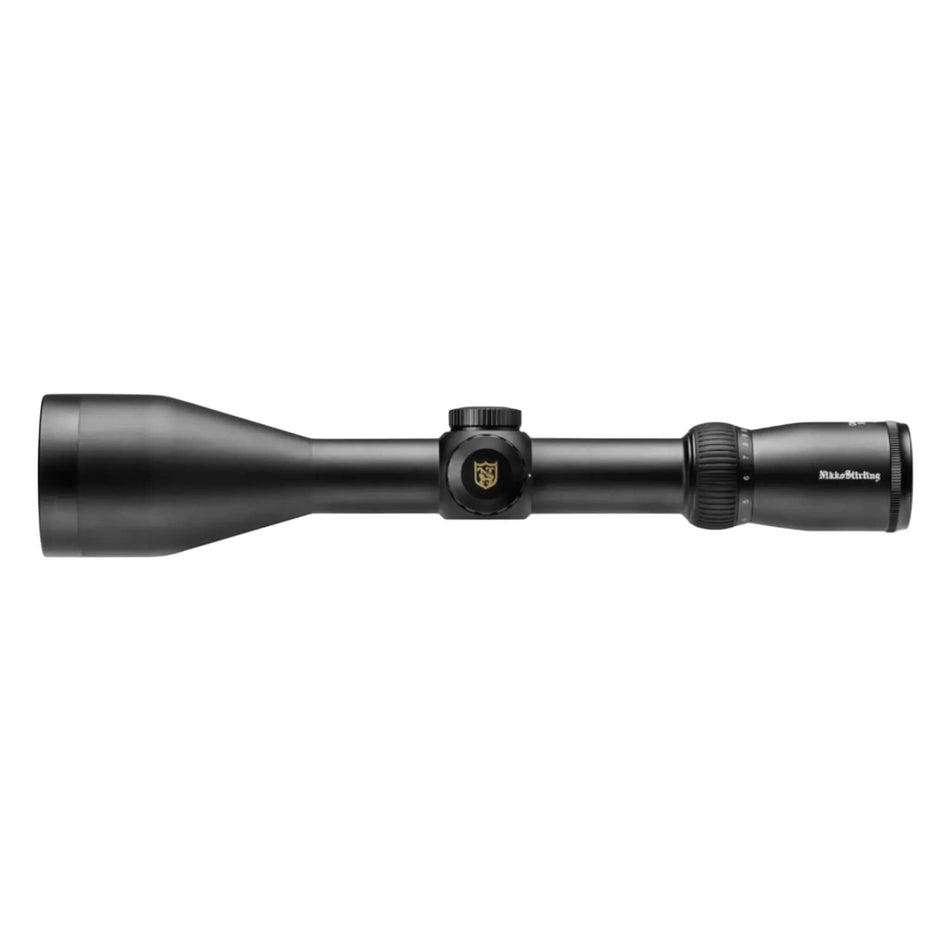 Nikko Stirling Diamond 3-12x56 30mm Illuminated No.4 Dot Reticle Saddle Switch Riflescope