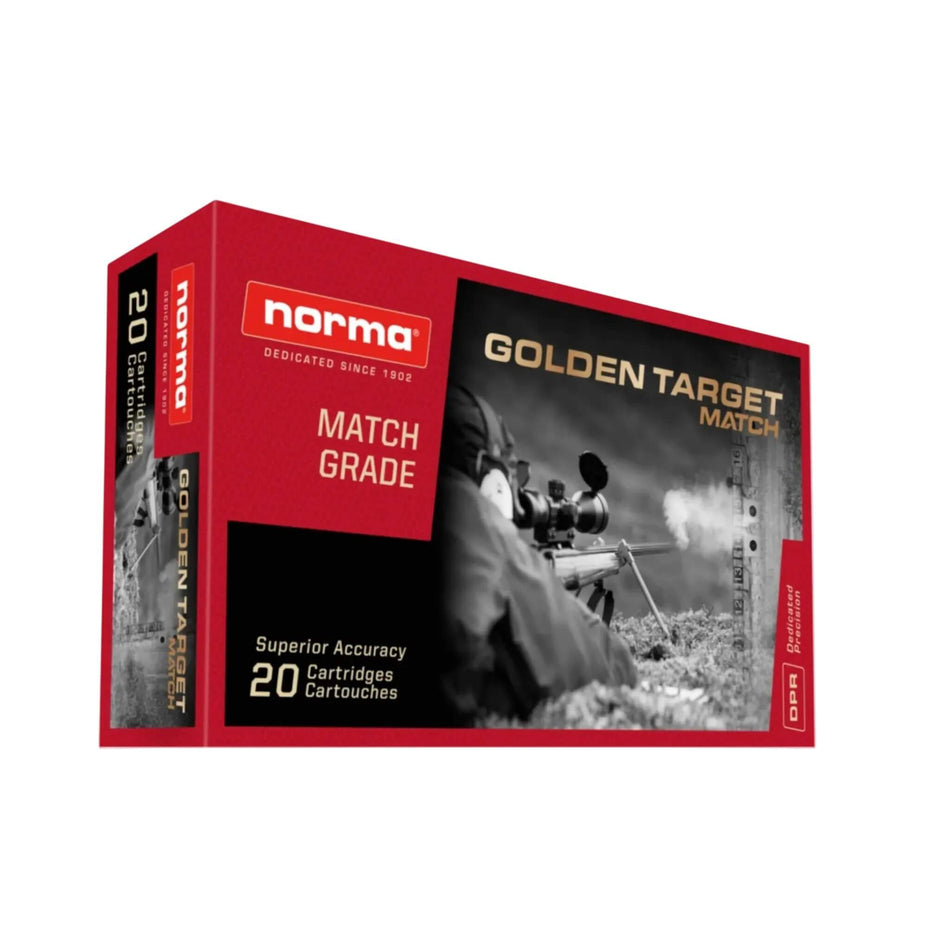 Norma 6.5Creedmoor Golden Target 130gr Ammo