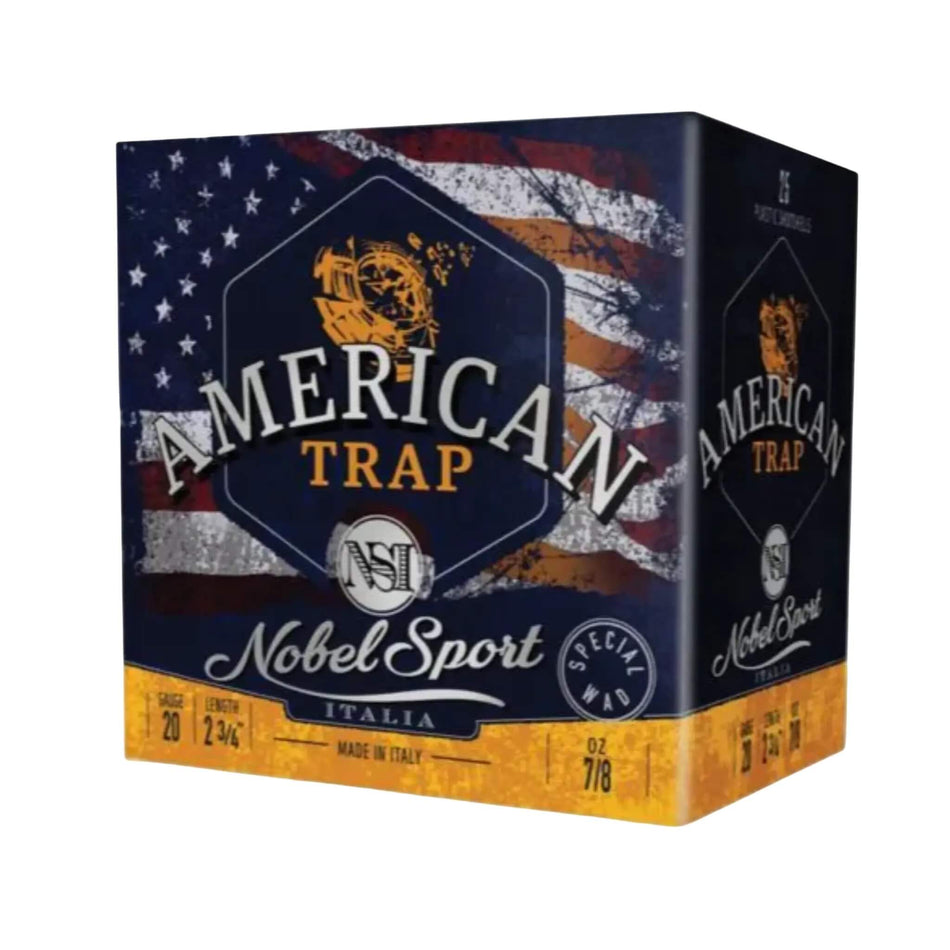NSI American Trap 20Ga 24Gram Lead 7.5s Target Load 2-3/4in. 1210fps Ammo
