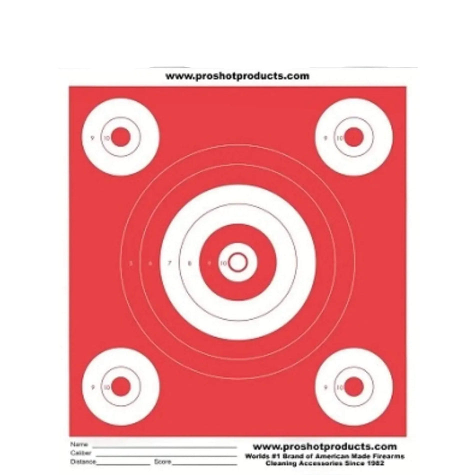 Pro-Shot 9x12in. Orange Glow Paper Target