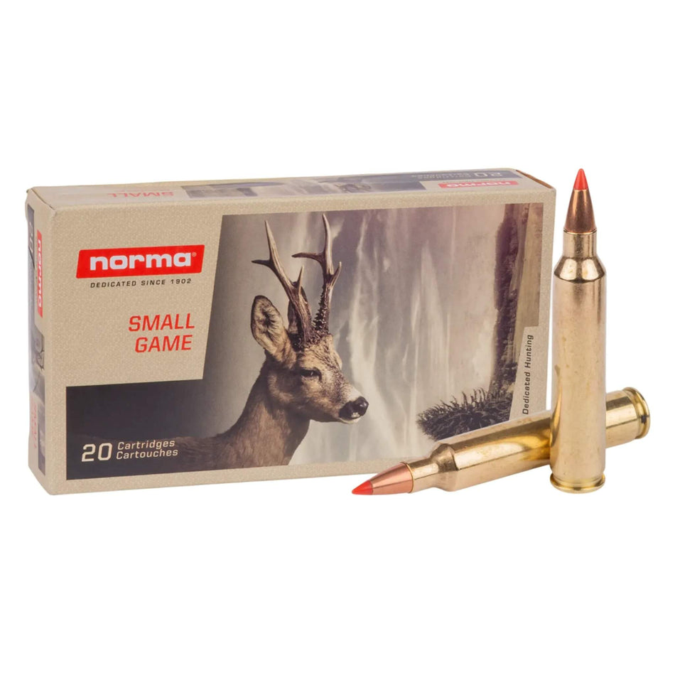 Norma Small Game 204Rug 40gr V-Max 3806fps Ammo