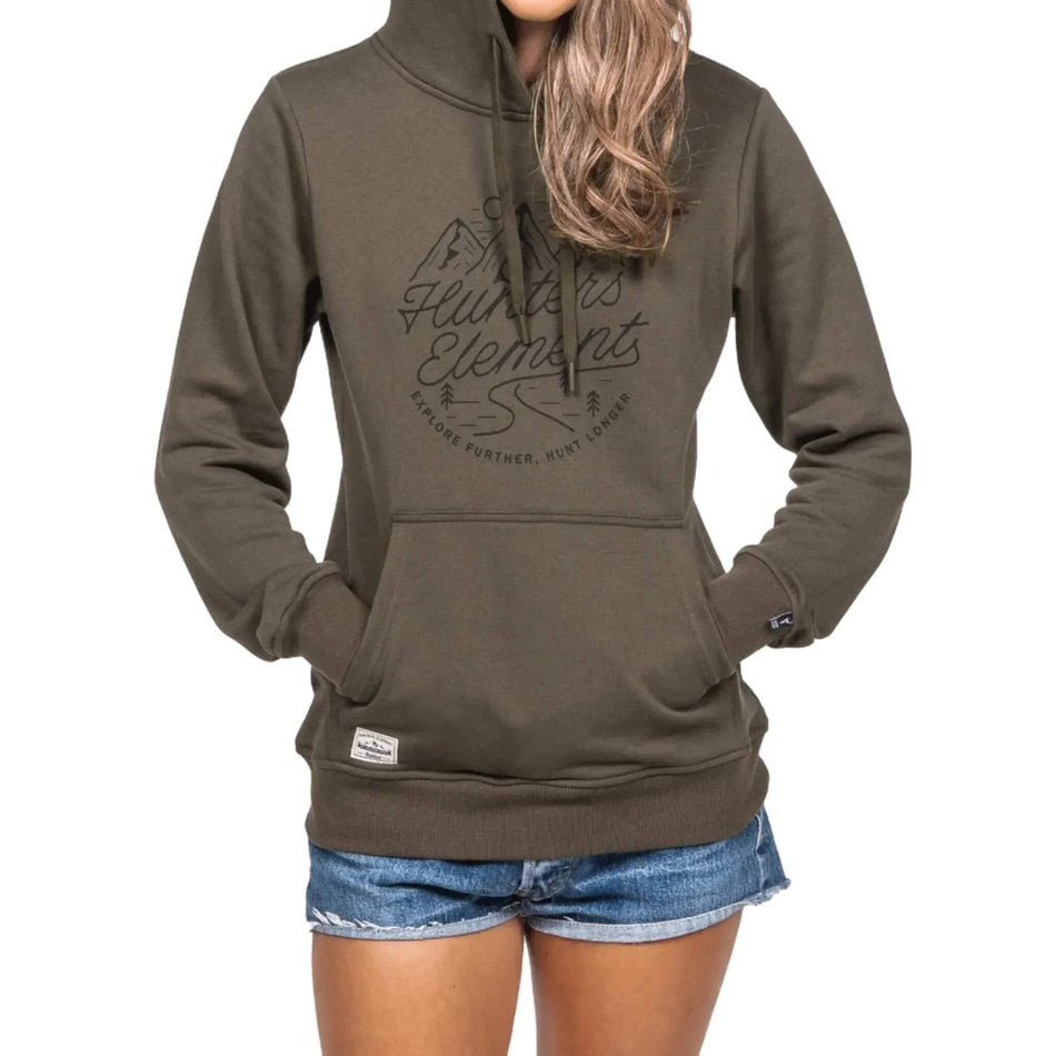 Hunters Element Womens Pathway MW Hoodie