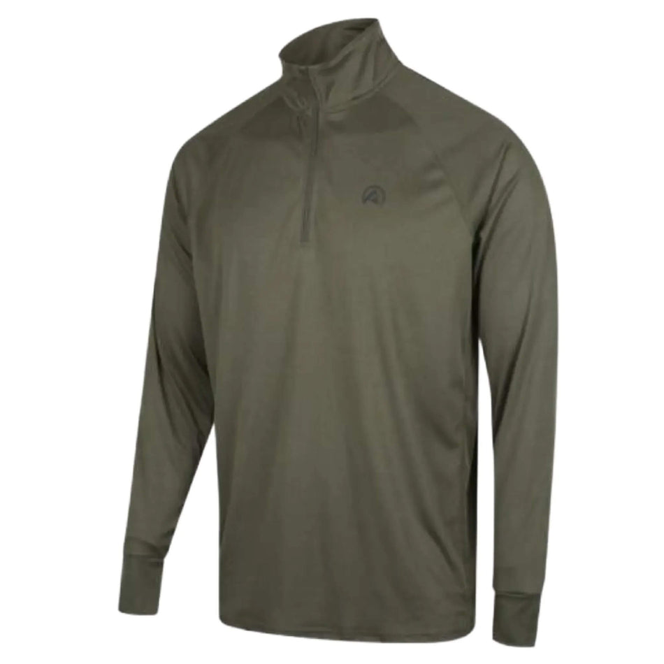 Ridgeline Mens Performance Long Sleeve Quarter Zip Top