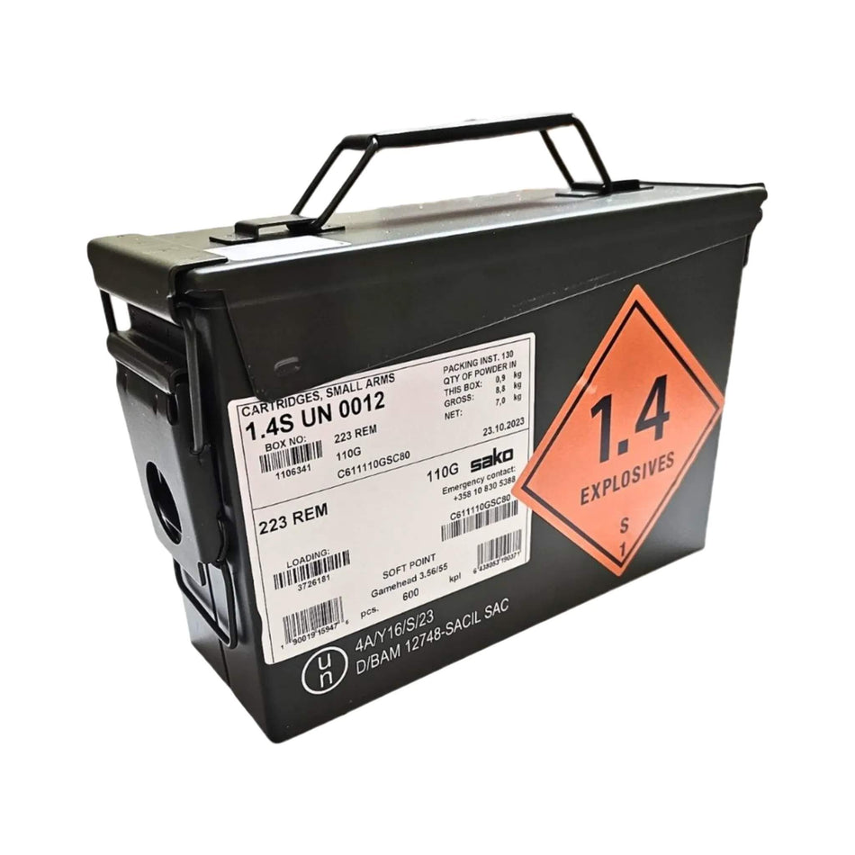 Sako .223Rem 55Gr Gamehead Soft Point