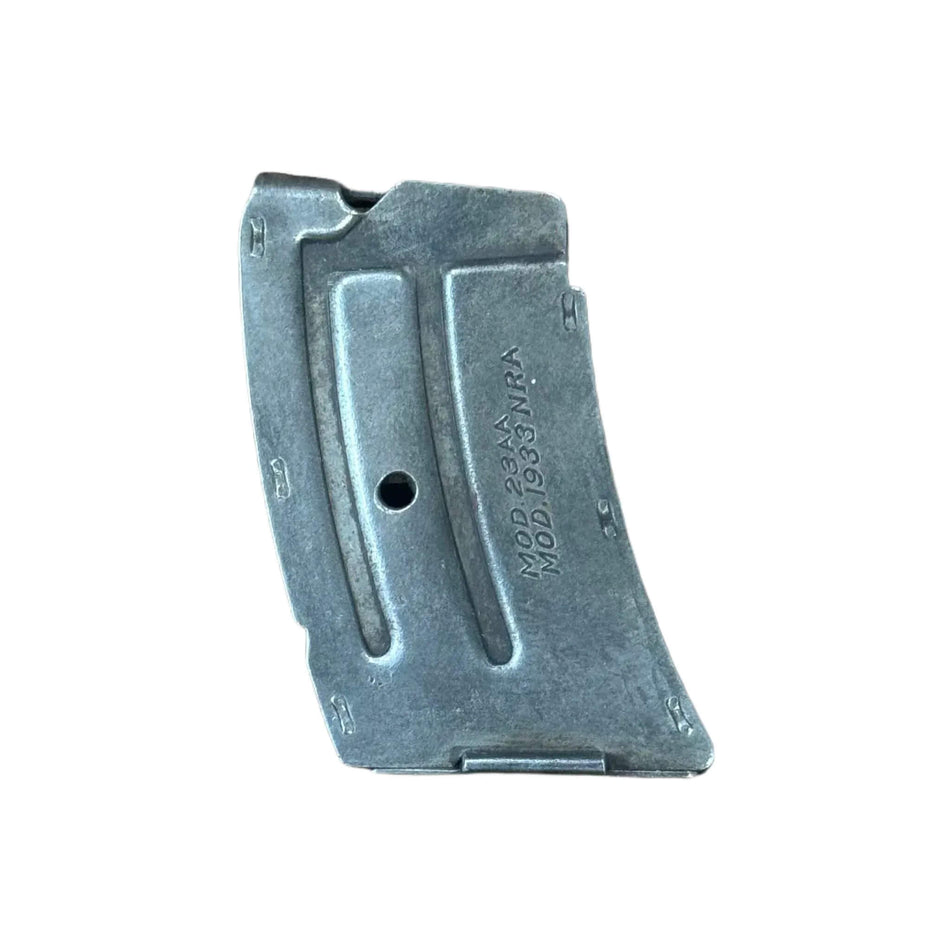 Used Savage Stamped Mod 23AA/ Mod 1933 NRA .22LR 5 Round Magazine