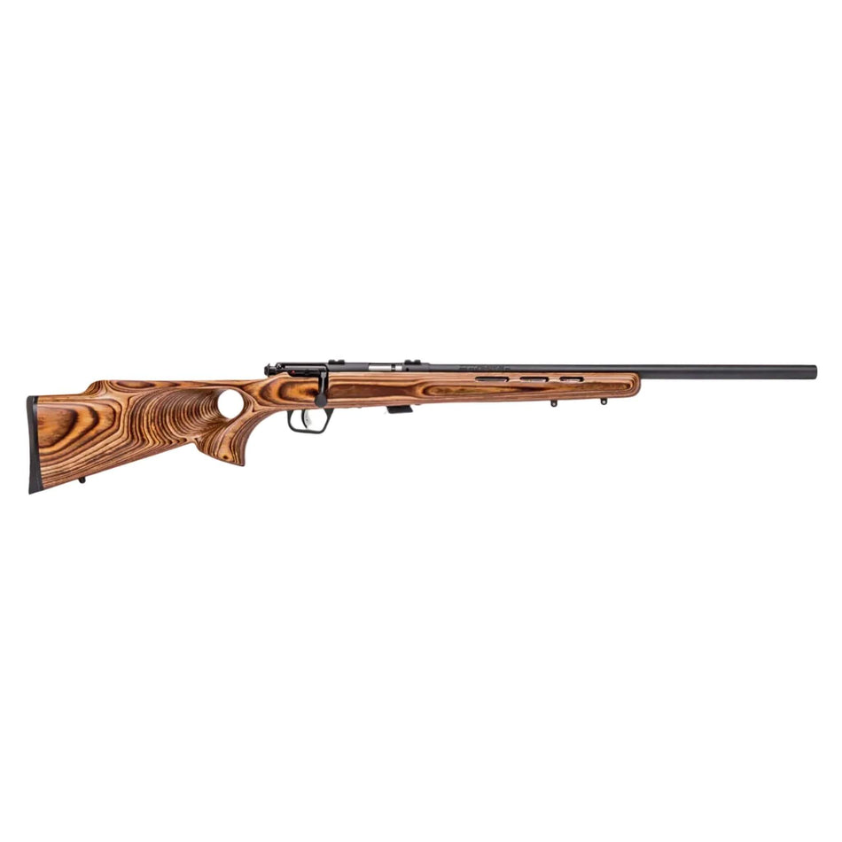 New Savage MKII BTV Thumbhole Varmint .22LR RF/BA 5Rnd Mag 21in.