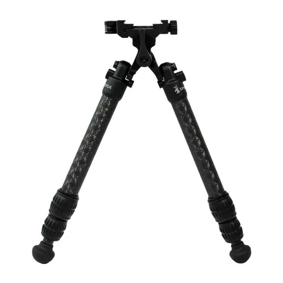 Spika Velocity - Carbon Bipod 5"-18" Picatinny + ARCA Plate 460Grams