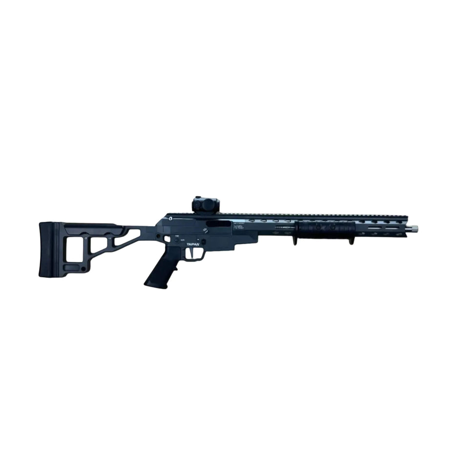 New SCSA Taipan Light .223Wylde CF/PA 2- 10Rnd Mag With Zero Tech Thrive Red Dot 16.5in.