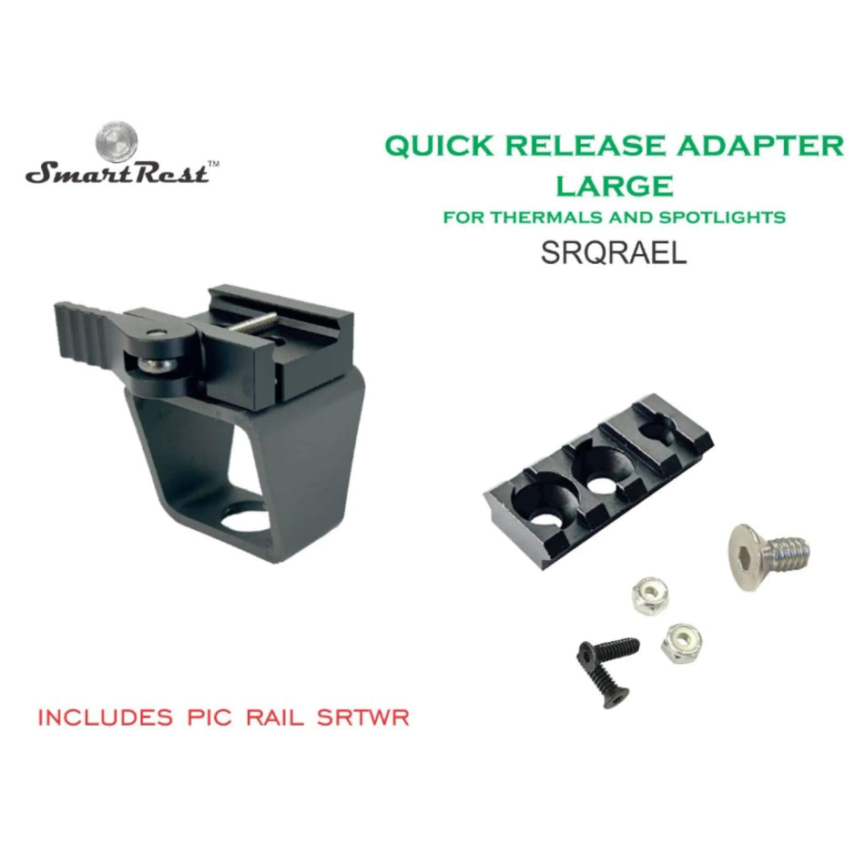 SmartRest Quick Release XL Adaptor for Spotlights & Thermals
