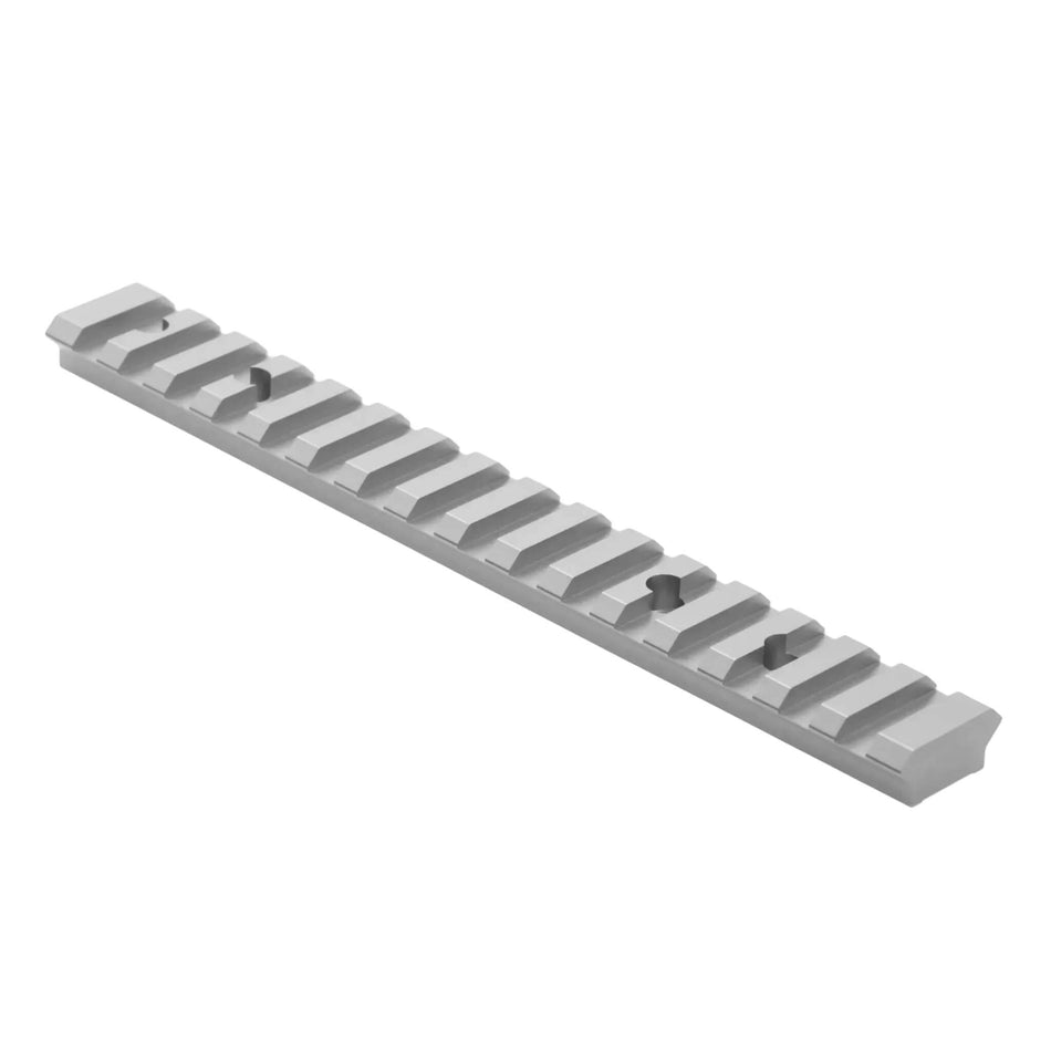 Derraco Tikka T3/T3X Picatinny Rail 0MOA 6061-T6 - Silver