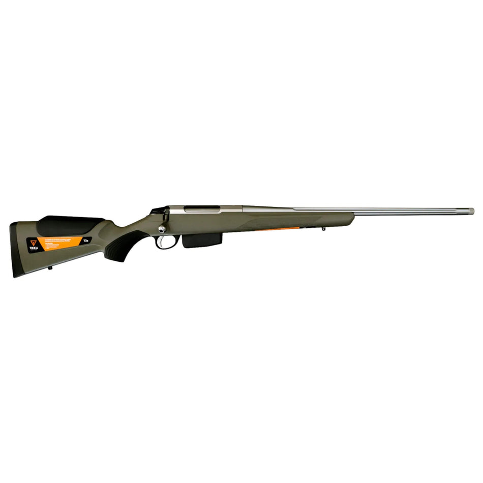 New Tikka T3x Aspire Stainless Fluted .223Rem CF/BA 6Rnd Magazine 22.4in.