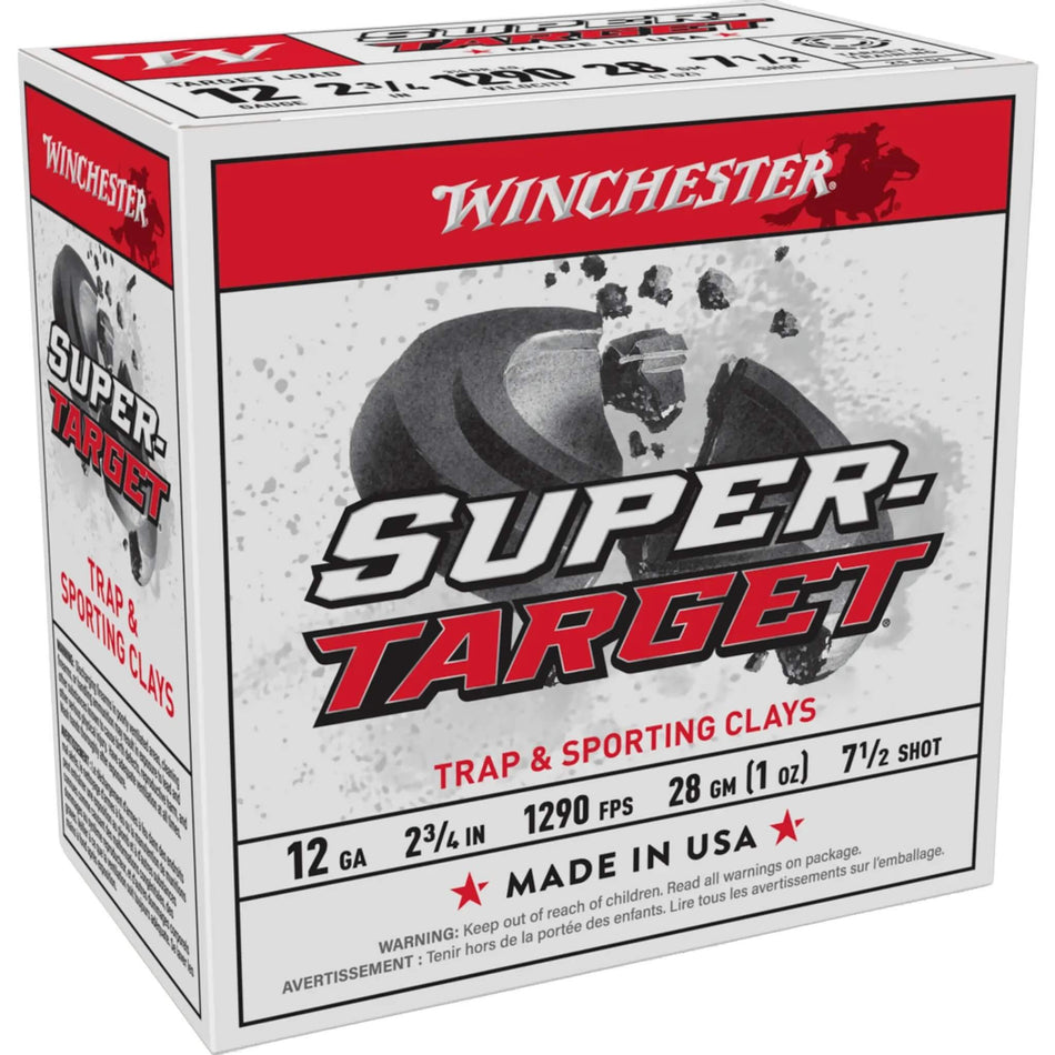 Winchester Super Target 12Ga 28Gram Lead 7.5s Target Load 2-3/4in. 1290fps Ammo