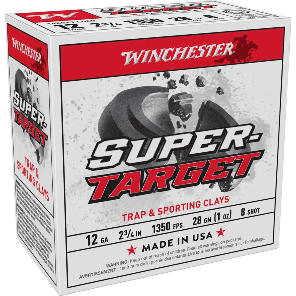 Winchester Super Target 12Ga 28Gram Lead 8s Target Load 2-3/4in. 1350fps Ammo